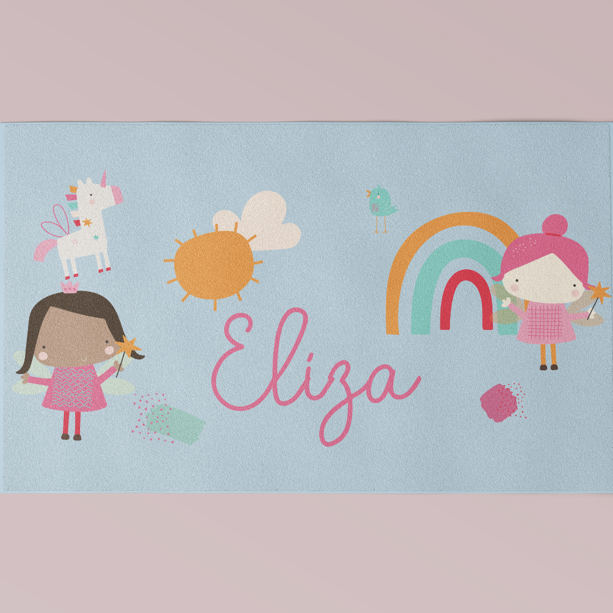 Eliza's Attic Bestie fairy unicorn towel